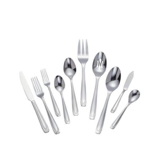 Home Decorators Collection stainless steel 45-piece flatware set for $18