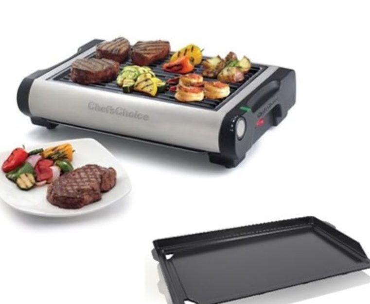Today only: Chef’sChoice 880 professional indoor electric grill and griddle plate bundle for $90