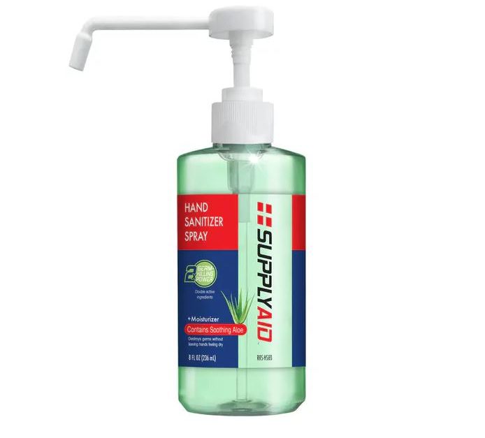 8-oz. hand sanitizer for 49 cents, free shipping