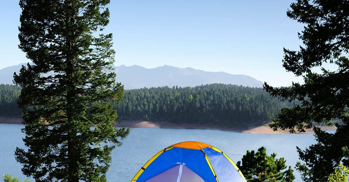 Happy Camper 2-person tent for $19 at Amazon or Walmart