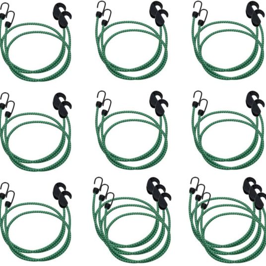 AmazonBasics adjustable bungee cord packs from $15