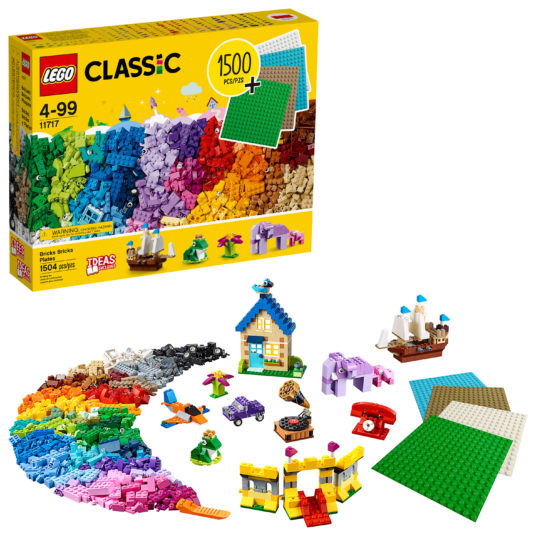 LEGO Classic 1,504-piece Bricks Bricks Plates for $40