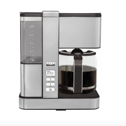Today only: Bella Pro Series Flavor Infusion 12-cup coffee maker for $30