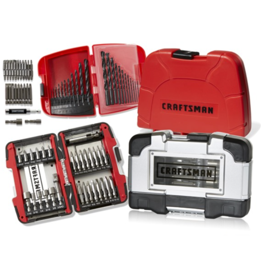Today only: Craftsman 86-piece drill/driver bit set bundle for $25