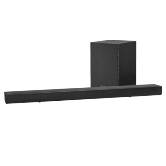 Insignia™ 2.1-channel 80W soundbar system with wireless subwoofer for $60