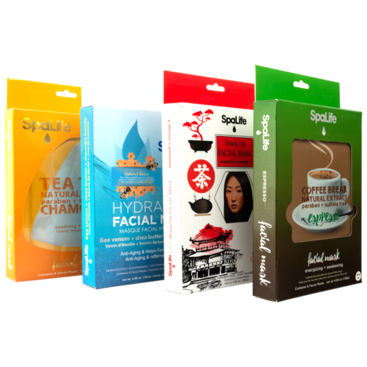 24-pack Spa Life facial mask self care assortment for $23 shipped