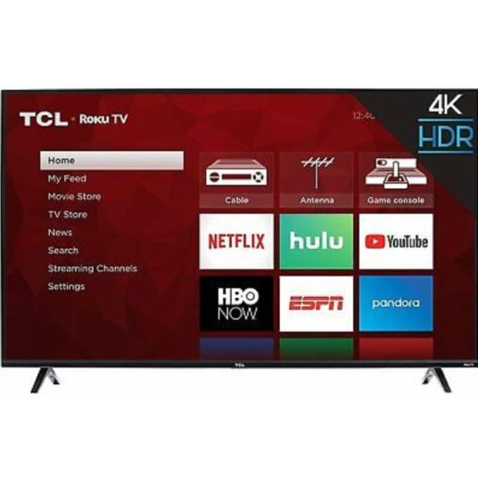 Refurbished TCL 50″ 4K Roku smart TV for $234
