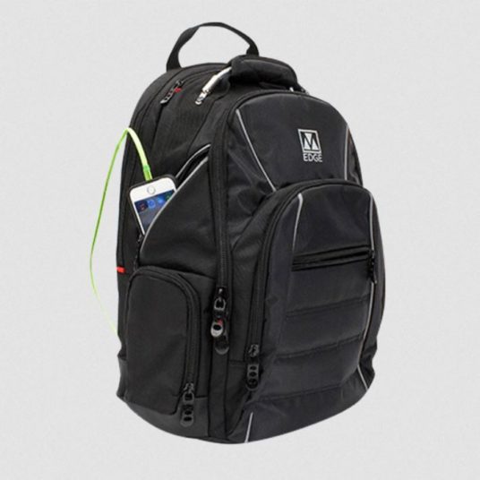 Today only: M-Edge cargo backpack with removable 6000mAh bonus powerbank for $20 shipped