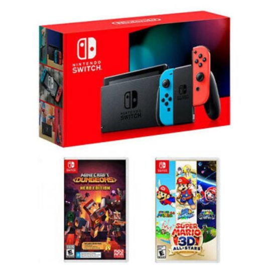 Price drop! Nintendo Switch console + 2 games from $390