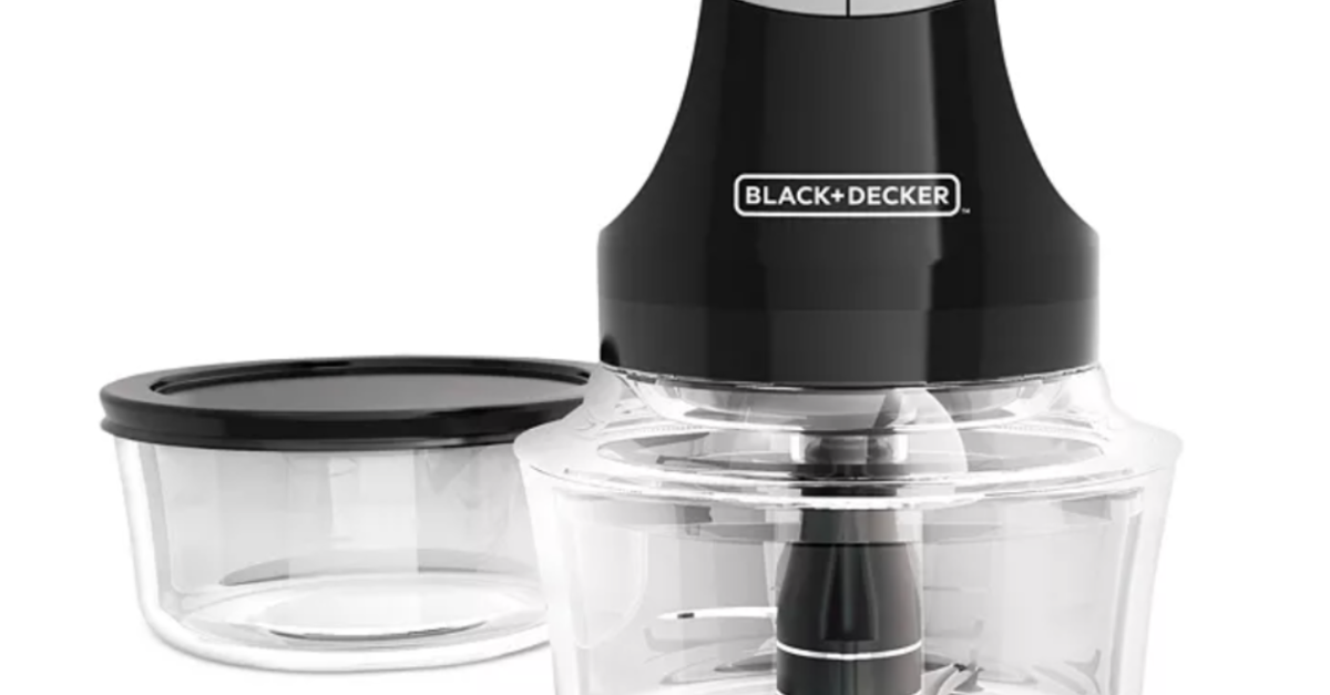 Preview deal: Black & Decker glass bowl chopper for $4 at Macy’s