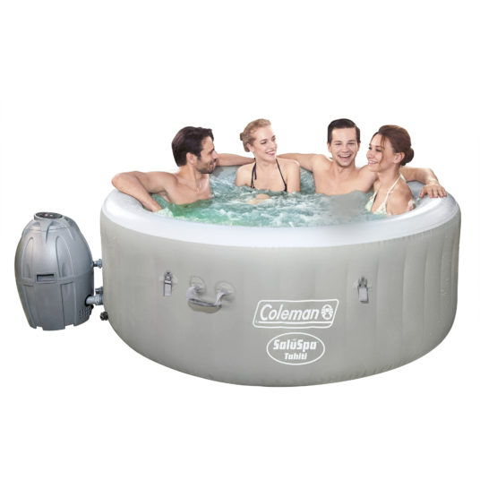 Coleman SaluSpa 71″ x 26″ Tahiti AirJet inflatable hot tub for $229