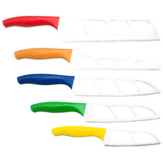 Today only: Easy Slice 5-piece knife set for $29 shipped