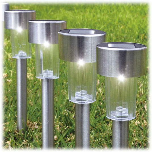 Today only: 24-pack of Eternal Living solar pathway lights for $34 shipped
