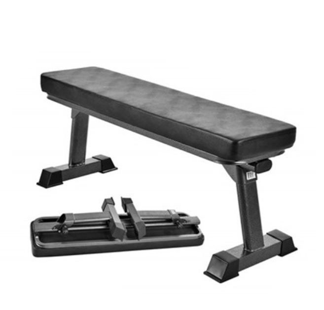 Today only: Finer Form foldable flat bench for $90