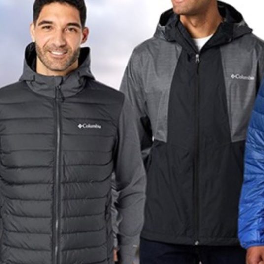 Today only: Columbia men’s jackets from $24