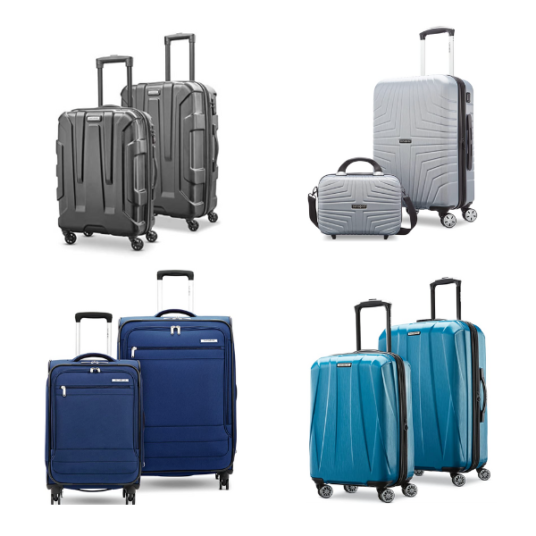 Prime members: 2-piece Samsonite luggage sets from $120