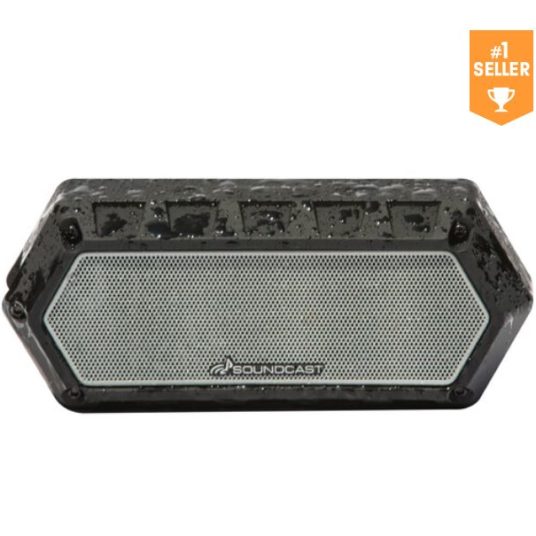 Today only: Soundcast portable waterproof wireless speaker for $30, free shipping