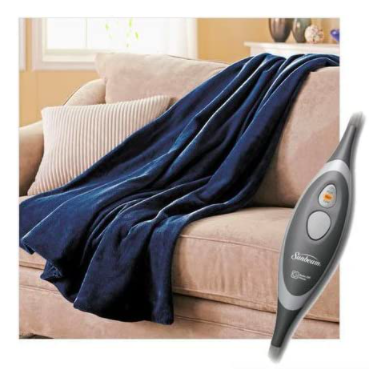 Today only: Sunbeam heated throw blankets for $20