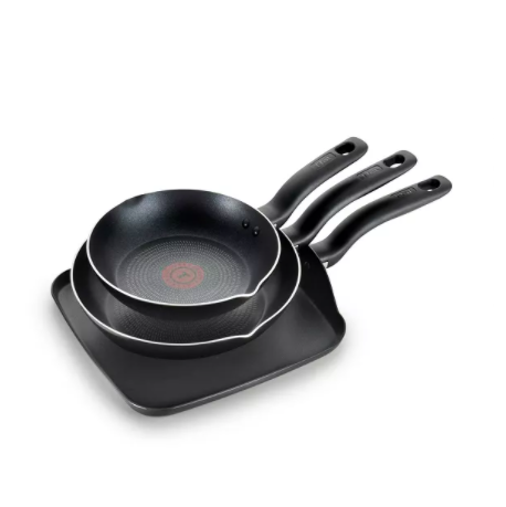 T-fal 3-piece fry pan sets from $15