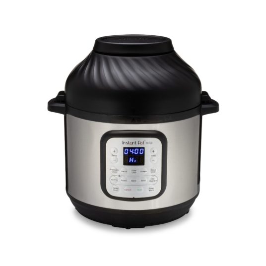 6-quart Instant Pot Duo Crisp 11-in-1 pressure cooker with air fryer lid for $100