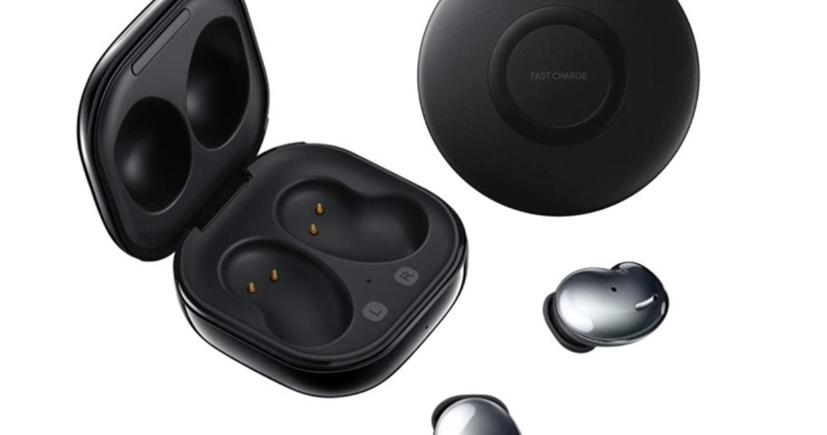 Today only: Samsung Galaxy Buds Live + wireless charging pad bundle for $145