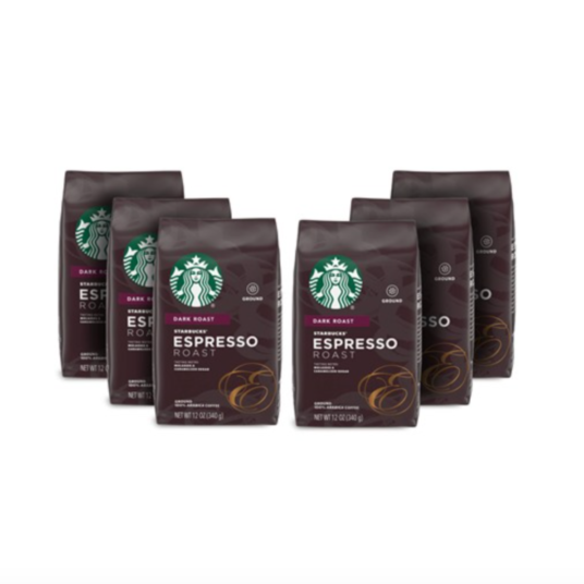 Today only: 6-pack of Starbucks ground coffee from $30