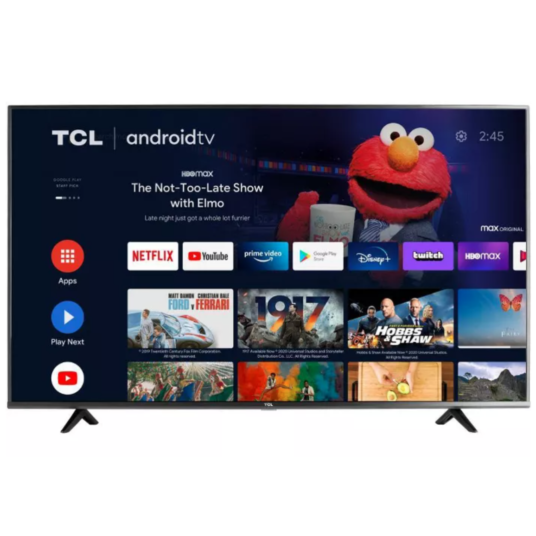 65″ TCL 65S434 Series 4K UHD Smart Android TV for $230