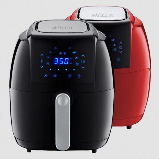 GoWise 5-quart digital airfryer with divider for $63 shipped