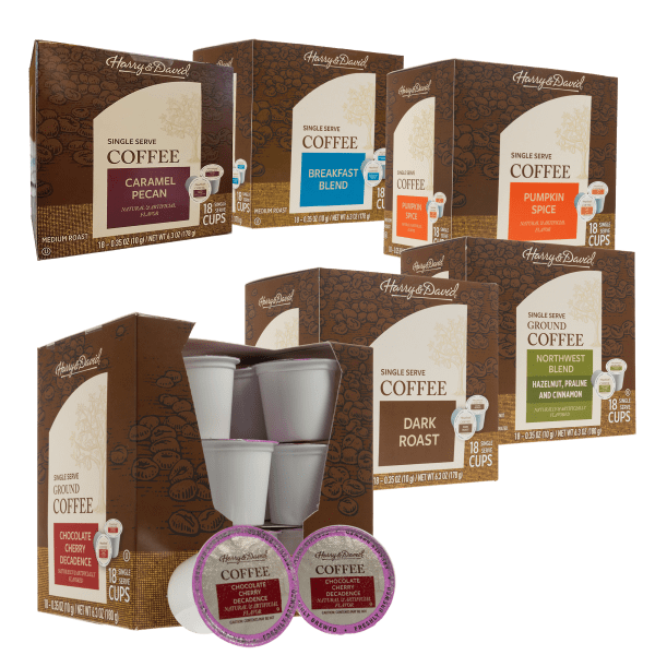 Today only: 108-pack of Harry & David mixed flavor coffee cups for $37 shipped