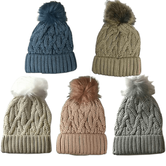 5-pack of women’s and men’s knit caps for $23 shipped