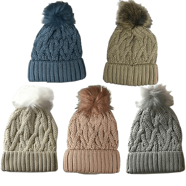 5-pack of women's and men's knit caps for $23 shipped - Clark Deals