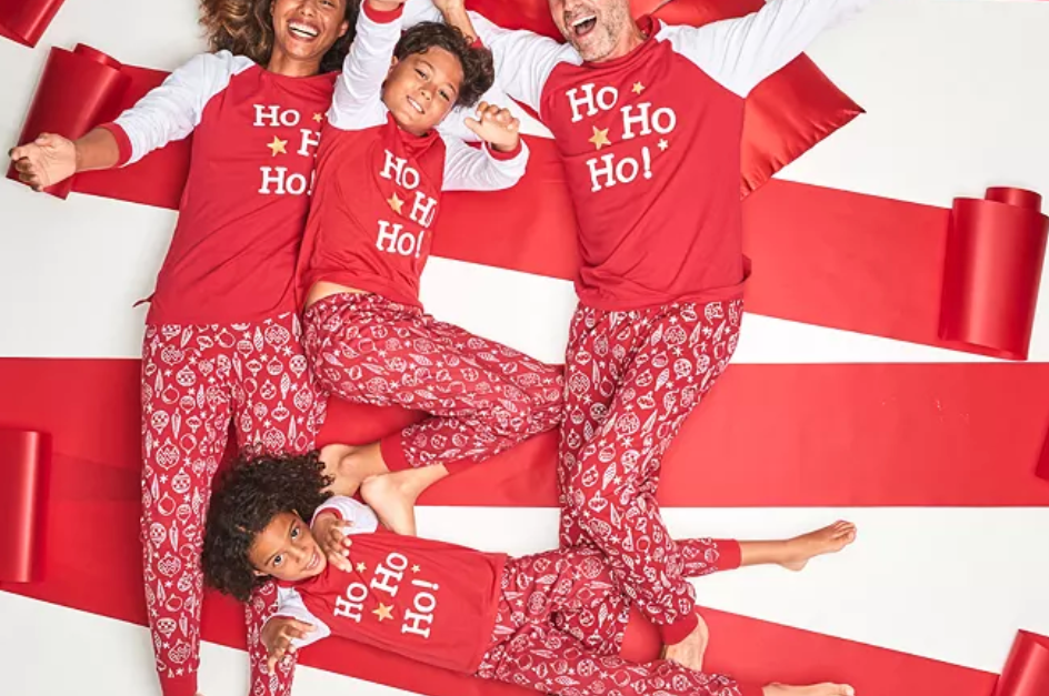 Save up to 50% on matching family pajamas at Macy’s