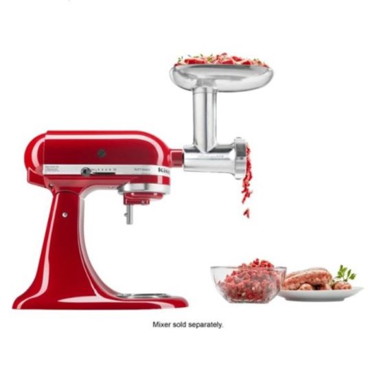 KitchenAid metal food grinder attachment for KitchenAid stand mixer for $80
