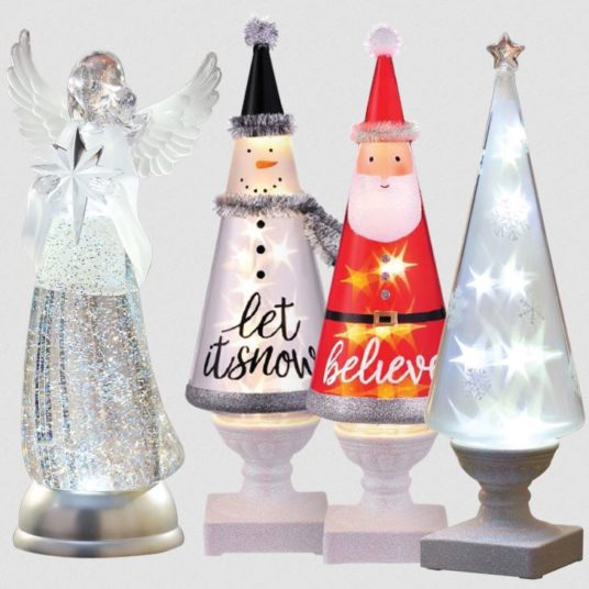 Today only: Set of 4 Grasslands Road LED Christmas figurines for $22 shipped