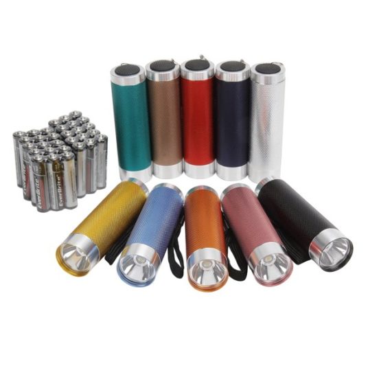 Ozark Trail 10-pack of aluminum flashlights for $10