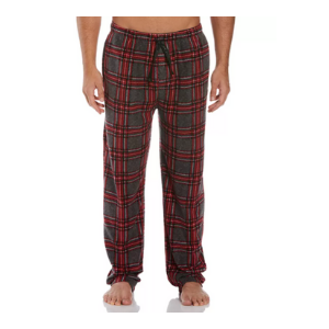 Perry Ellis men’s relaxed-fit fleece pajama pants for $10