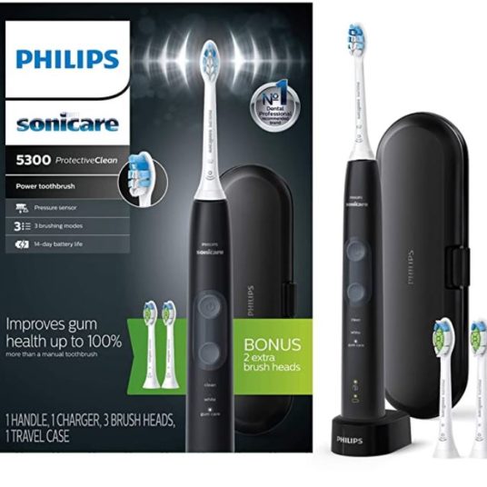Philips Sonicare ProtectiveClean 5300 electric toothbrush for $50