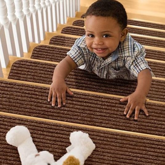 Today only: TreadSafe non-slip carpet stair treads for $33