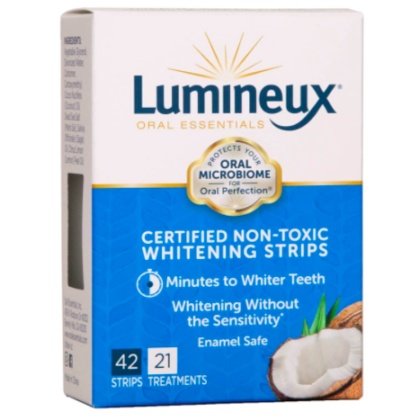Today only: Lumineux teeth whitening strips by Oral Essentials for $30