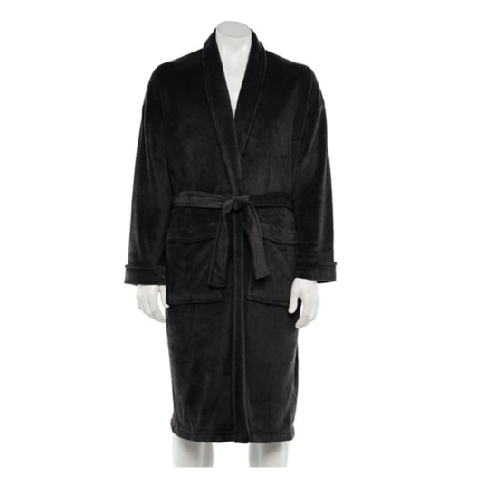 Men’s Croft & Barrow plush robe for $19, free store pickup
