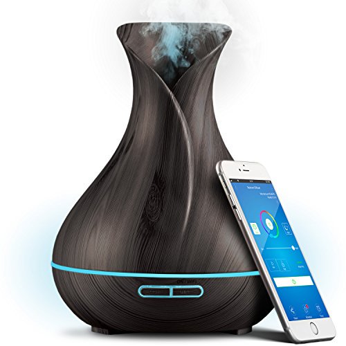 Today only: Sierra Modern Home smart Wi-Fi essential oil diffuser for $26