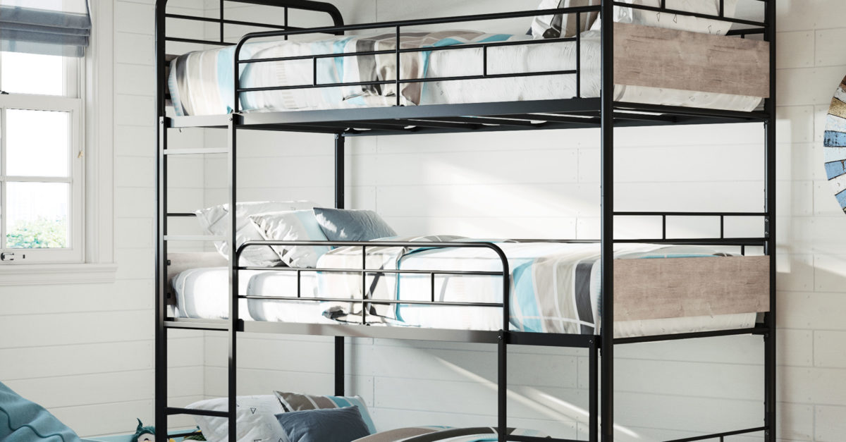 Better Homes & Gardens Anniston triple bunk bed for $295