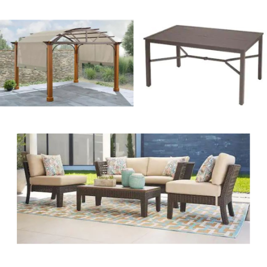 Today only: Outdoor furniture from $183 at The Home Depot
