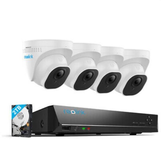 Reolink 4K security camera system for $370