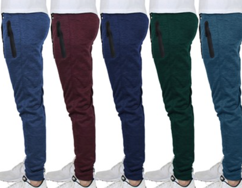 3-pack active joggers and pants for $25
