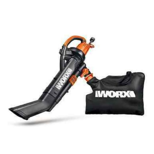 Worx 3-in-1 electric leaf blower/mulcher/vacuum for $64