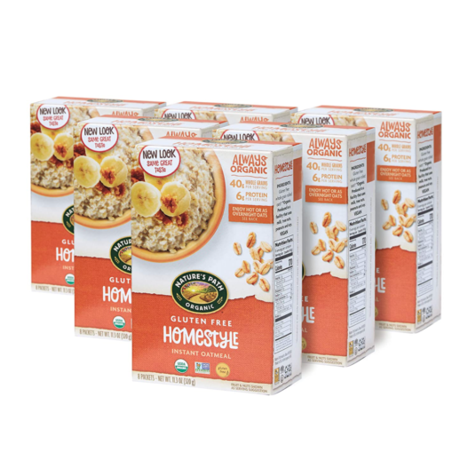 48-pack Nature’s Path organic gluten free instant oatmeal for $17
