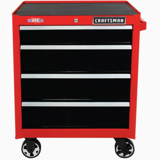 Craftsman 2000 series  26-in 4-drawer tool cabinet for $189
