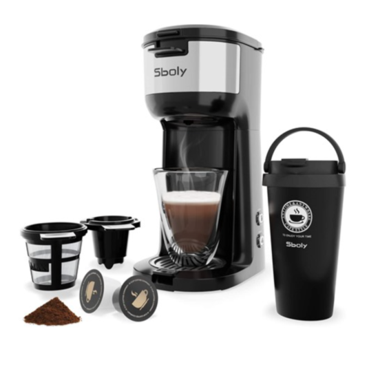 Today only: Sboly 1177 single-serve coffee maker for $46