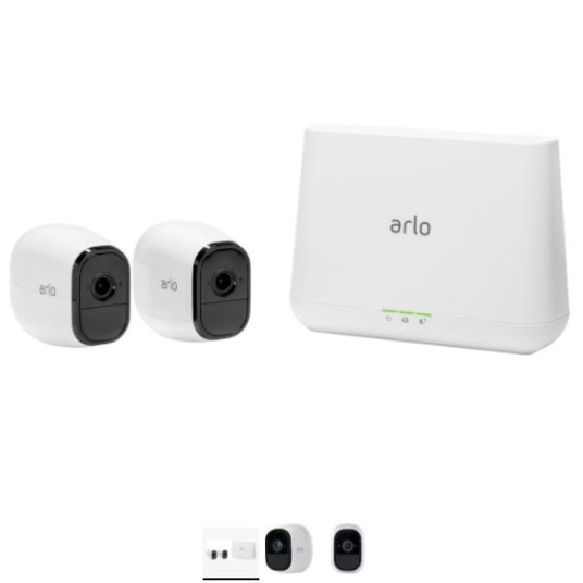Today only: Refurbished Arlo Pro2 security camera system with 2 cameras for $180